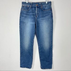 J Crew Jeans Denim Slouchy Boyfriend Medium Wash Blue‎ Vintage Style Relaxed